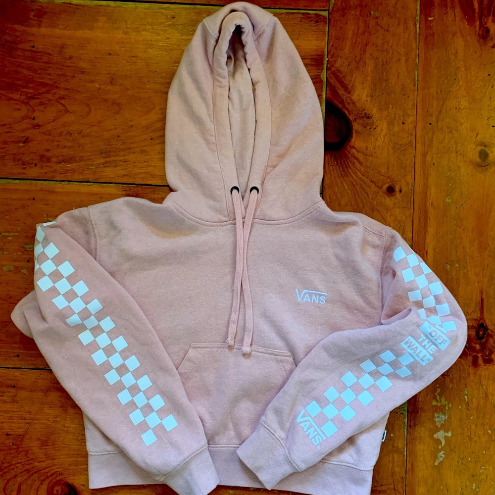 VANS Box Cropped Pullover Hoodie